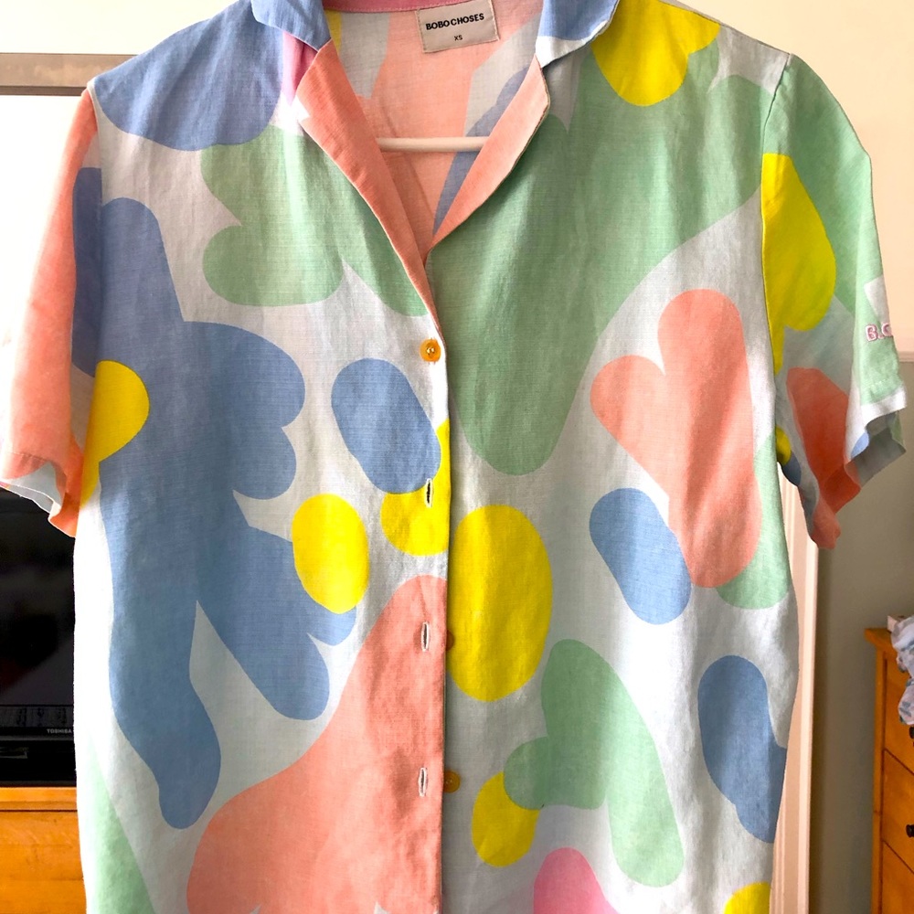 Cute summer button down from Anthopology